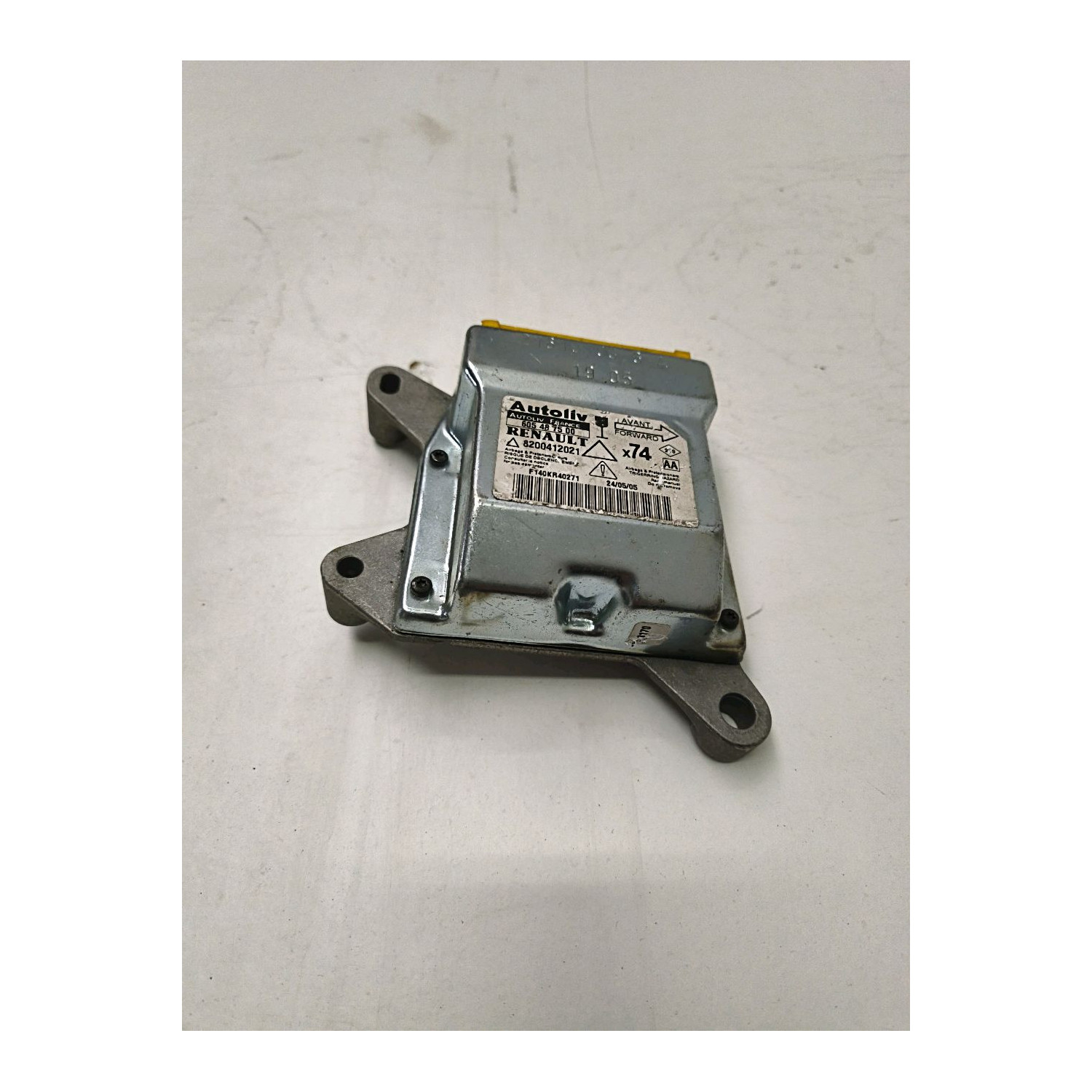 Boitier déclenchement airbag  pour RENAULT Laguna II Berline (BG) 1.6 i 16V 110cv