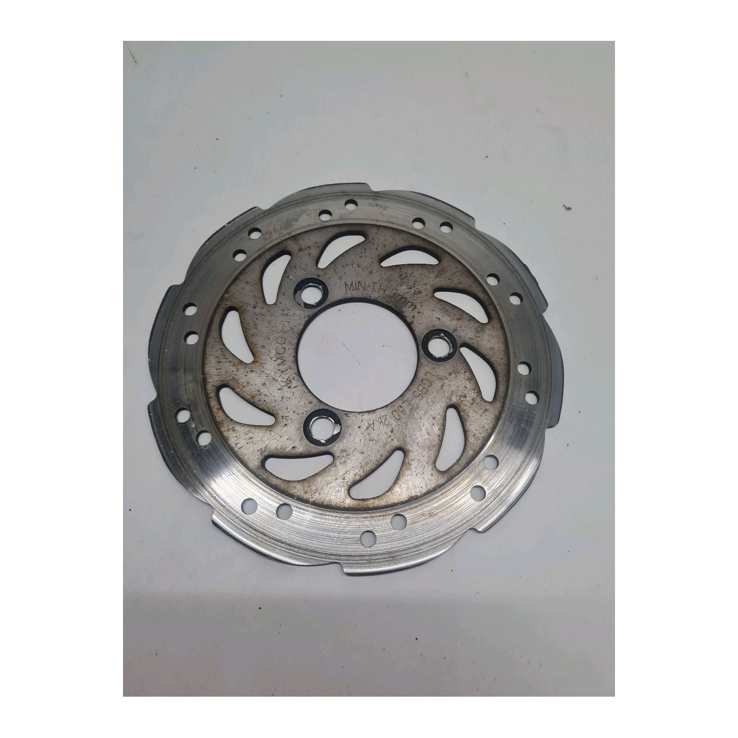 Disques de frein avant gauche  pour KYMCO AGILITY RS NAKED 12" 2T