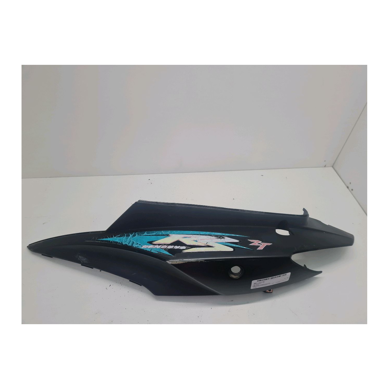 Demi coque arrière gauche  pour KYMCO AGILITY RS NAKED 12" 2T